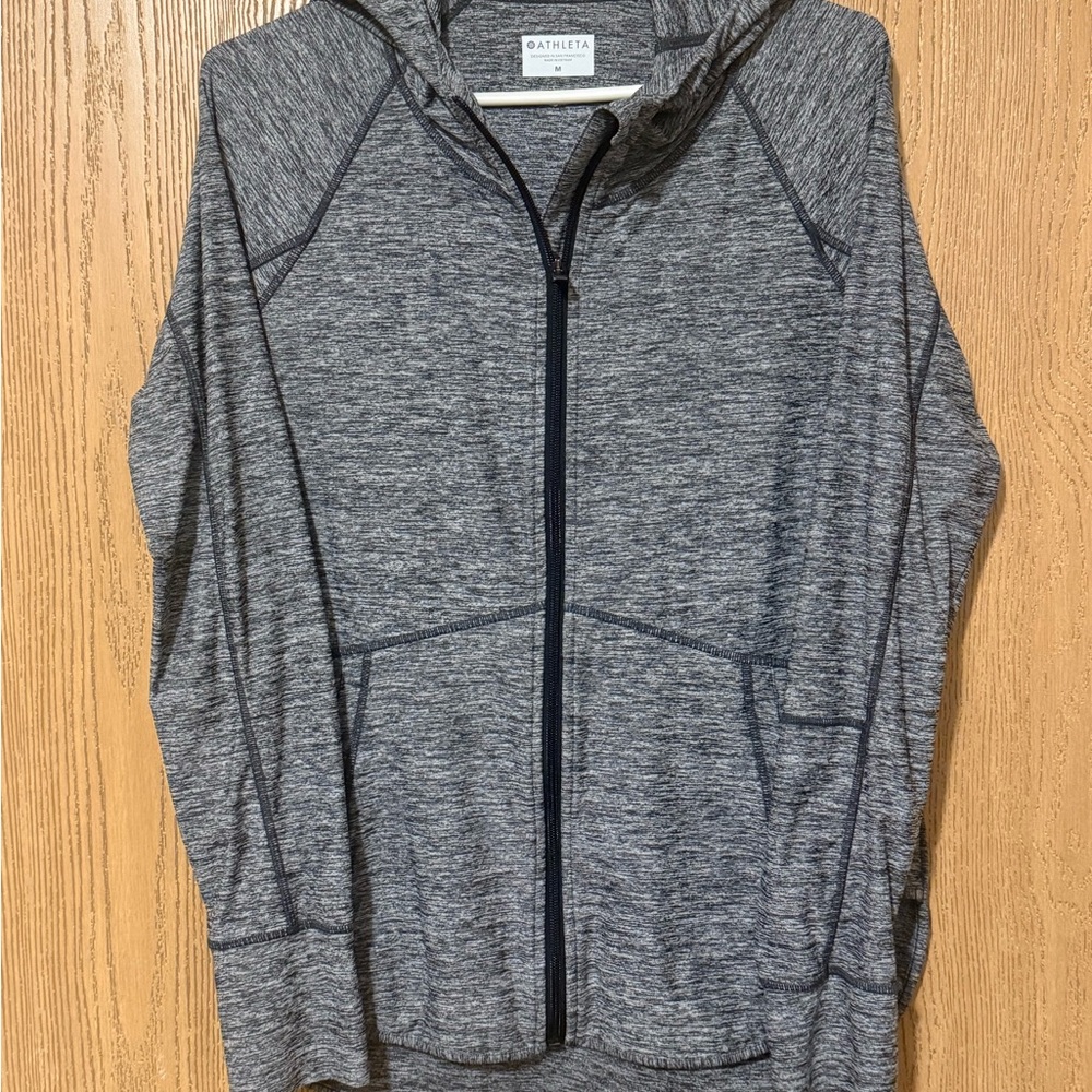 Athleta Charcoal Performance Jacket